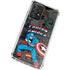 Marvel Classic Comics Captain America Vintage Galaxy A72 5G Clear Case